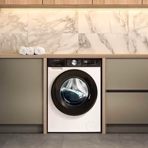 Hisense 3S Series WF3S9043BW3 9kg WiFi Connected Front Loader Washing Machine, 1400 rpm, White, A Rated – 3