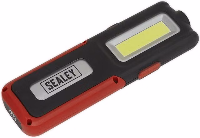 Loops Rechargeable Inspection Light with Power Bank, 5W COB and 3W SMD LED, Red – 1