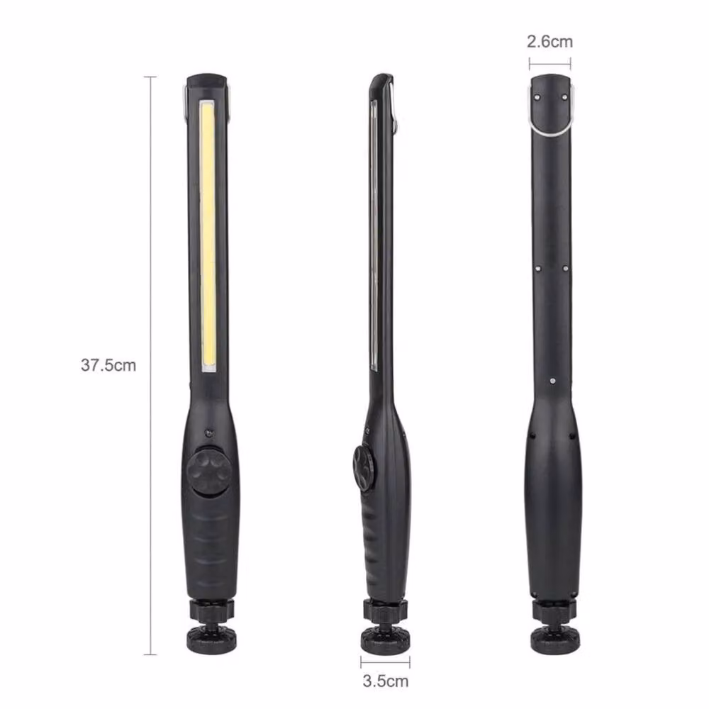 SPETLEK Rechargeable LED Magnetic Work Light in Black – 2