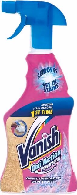 Vanish Carpet and Upholstery Oxy Action Trigger Multicolour 500ml