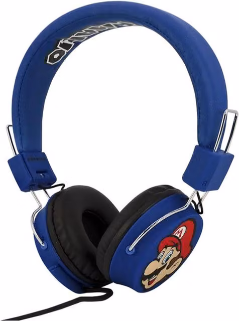 Nintendo Super Mario and Luigi Kids Headphones - Blue