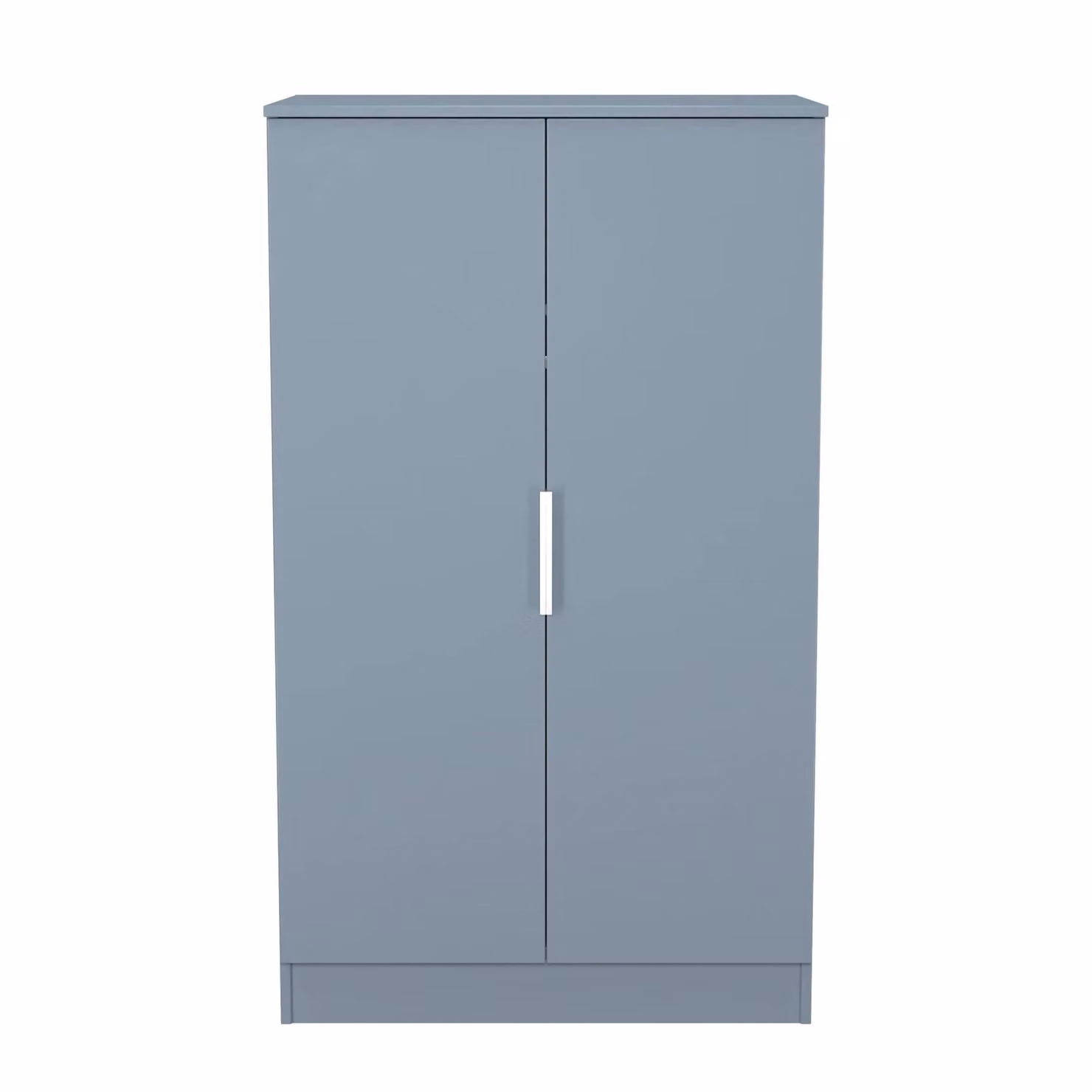 Ready Assembled 2 U Dover 2 Door Midi Wardrobe in Light Blue
