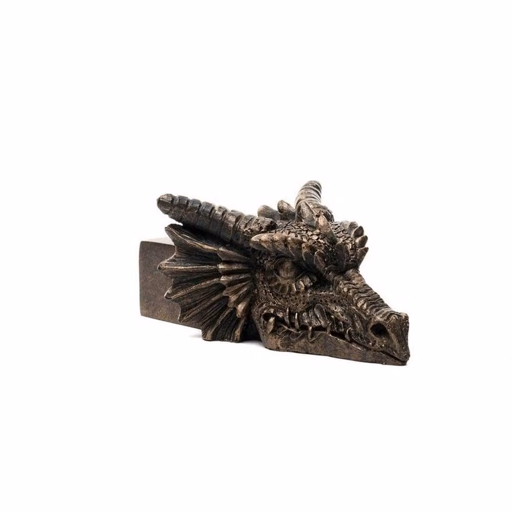 Jardinopia Dragon Plant Pot Feet, Set of 3, Bronze, W8 x D6.5 x H6 cm – 2
