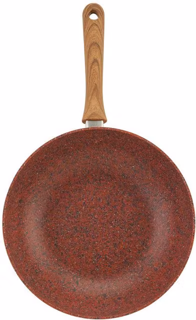 JML Copper Stone Non Stick Wok in Bronze, Diameter: 28 cm – 3