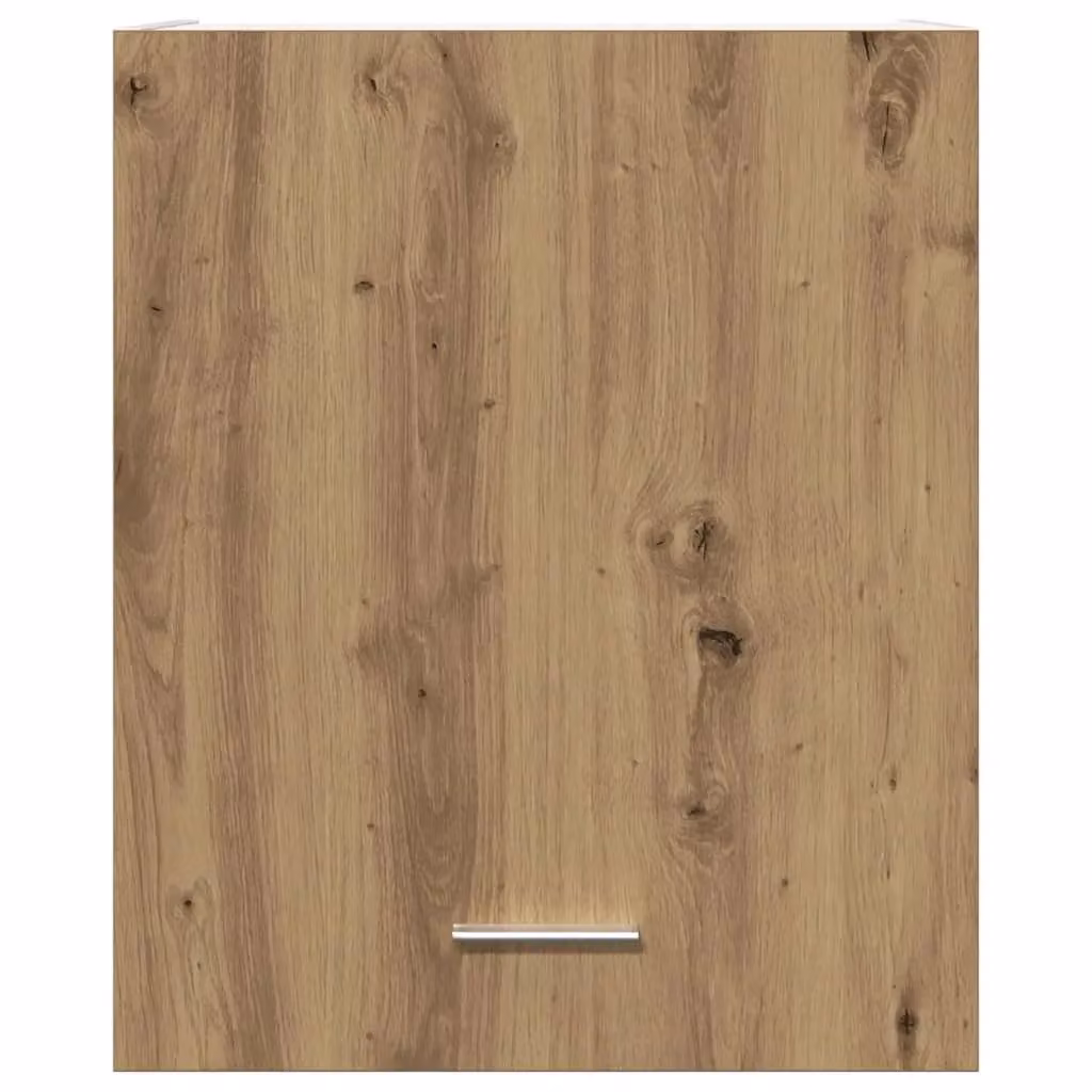 Berkfield Home Artisan Oak Hanging Kitchen Cabinets, 2 Piece Brown Wall Unit with Hinged Doors, W/D/H: 50 x 31 x 60 cm – 2