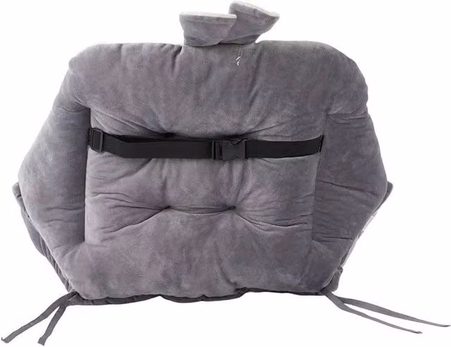 SPETLEK Soft Plush High Back Cushion Chair in Grey, W/D/H: 120 x 135 x 120 cm
