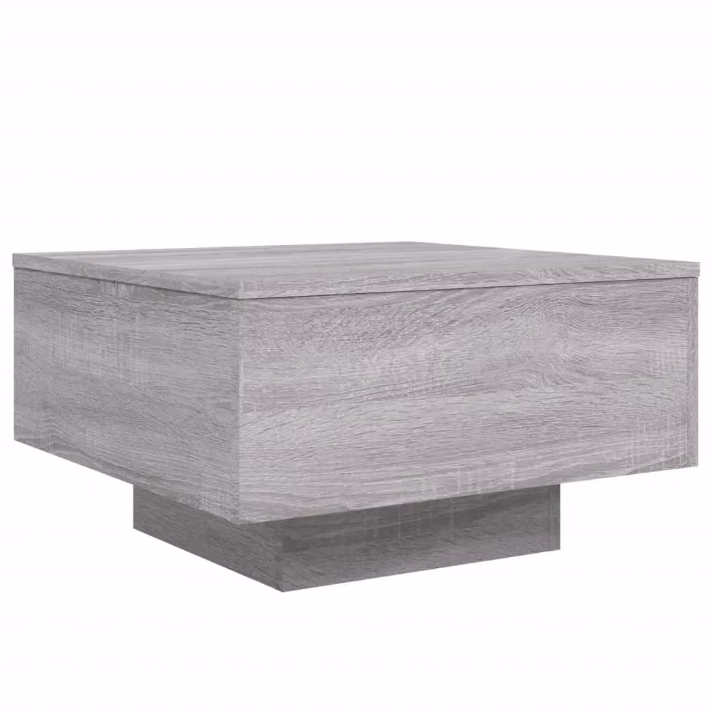 Berkfield Home Grey Sonoma Coffee Table, W/D/H: 55 x 55 x 31 cm – 2