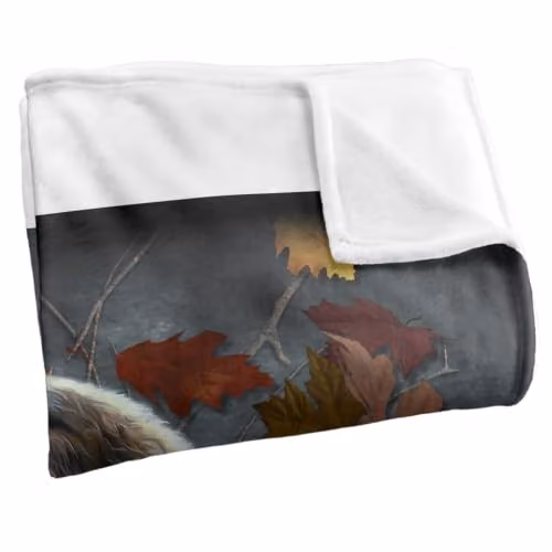 JQ Licensing Howling Wolf Silky Touch Super Soft Fleece Throw Blanket, Multicolour, W/D/H: 91 x 147 cm – 2