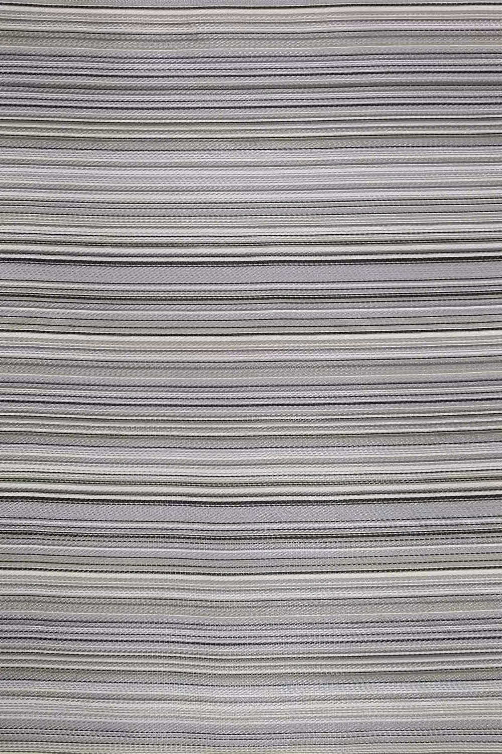 THE RUGS Reversible Weatherproof Outdoor Striped Rainbow Grey Rug, W: 180 cm, D: 270 cm – 2