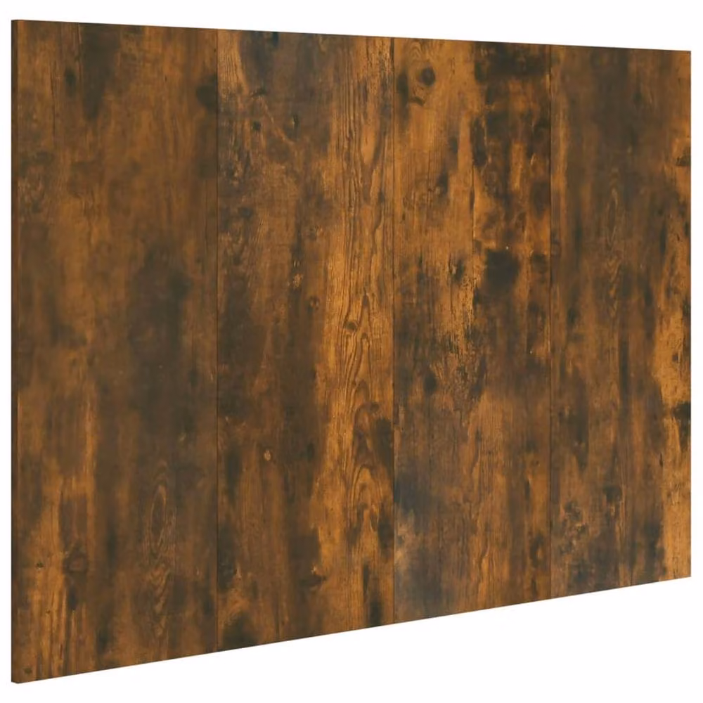 Berkfield Home Classic Bed Headboard in Smoked Oak Brown, W: 120 cm, D: 1.5 cm, H: 80 cm – 3