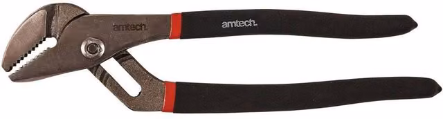 Amtech Heavy Duty 10 inch Water Pump Pliers in Multicolour