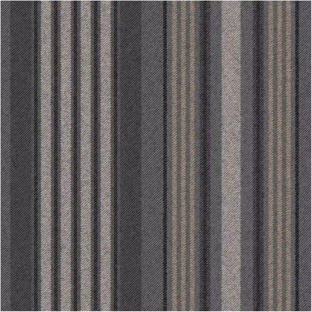 Superfresco Abstract Striped Classic Wallpaper in Grey, Anthracite and Black, Width: 52 cm