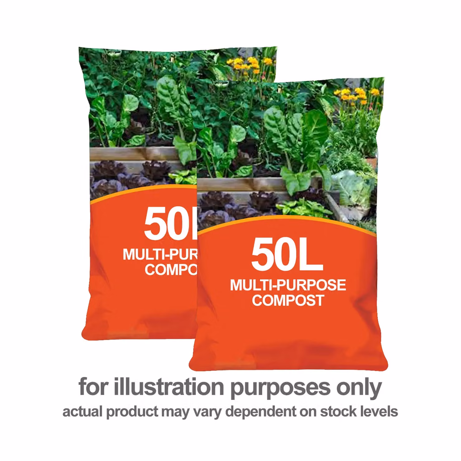 Simpa Multi Purpose Nutrients Enriched Compost, 100 l, Dark Brown – 2