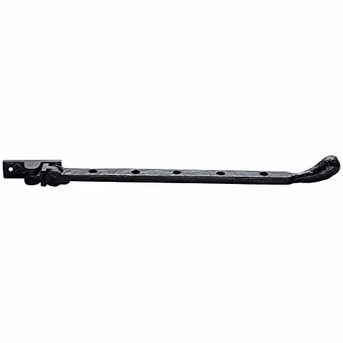 Loops Bulb Ended Casement Stay in Black Antique, 30.5 cm – 1