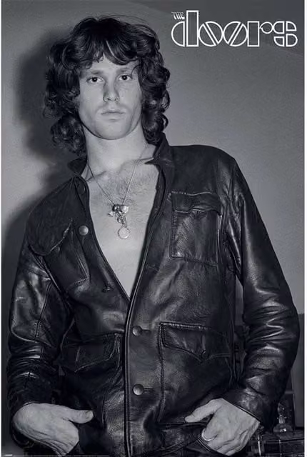 The Doors Jim Morrison Maxi Paper Poster in Multicolour and Black – 1