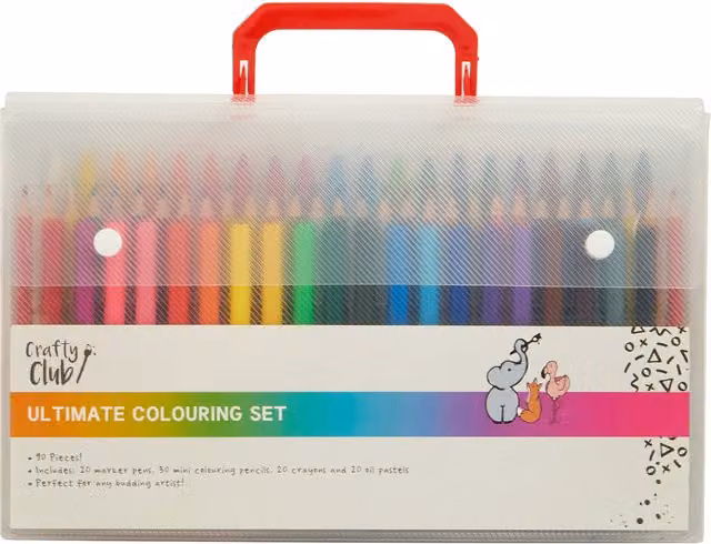 Crafty Club Ultimate Multicolour Colouring Set for Children