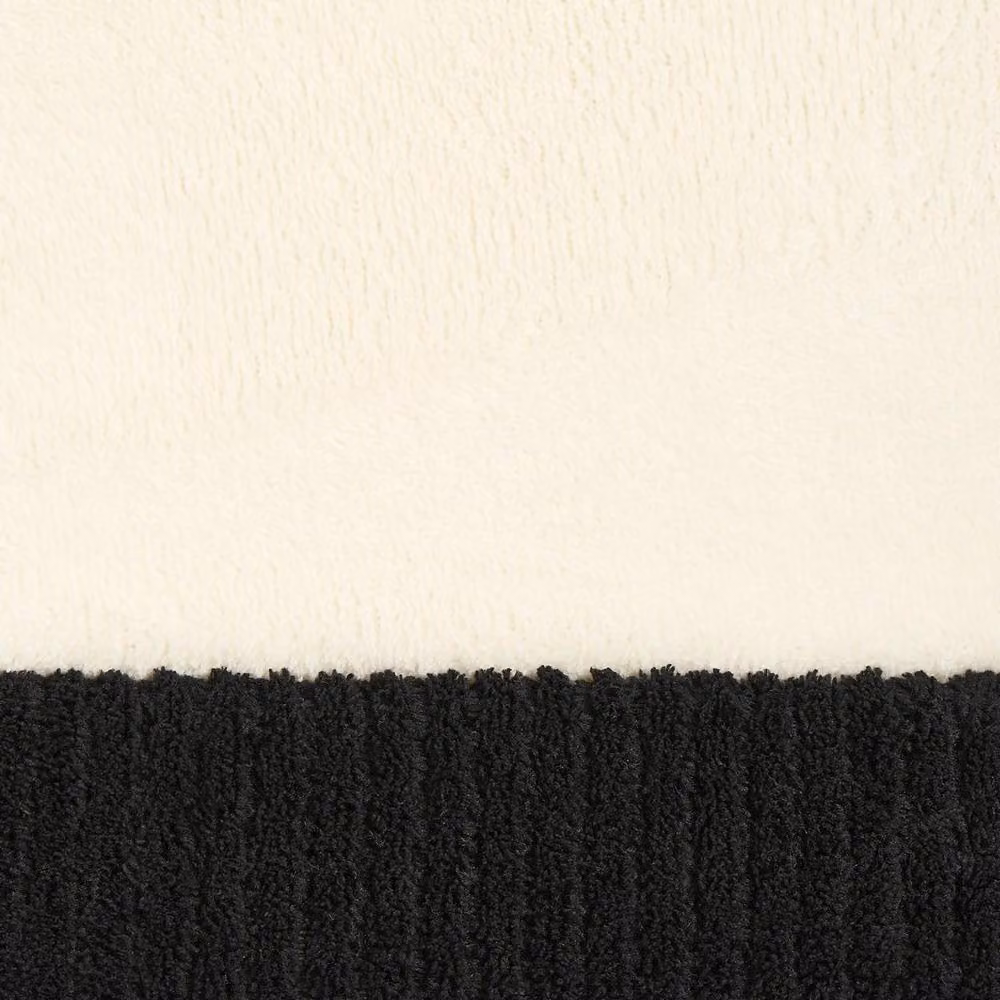 OHS Contrast Border Non Slip Tufted Hallway Runner Rug in Cream, W/D: 80 x 150 cm – 6