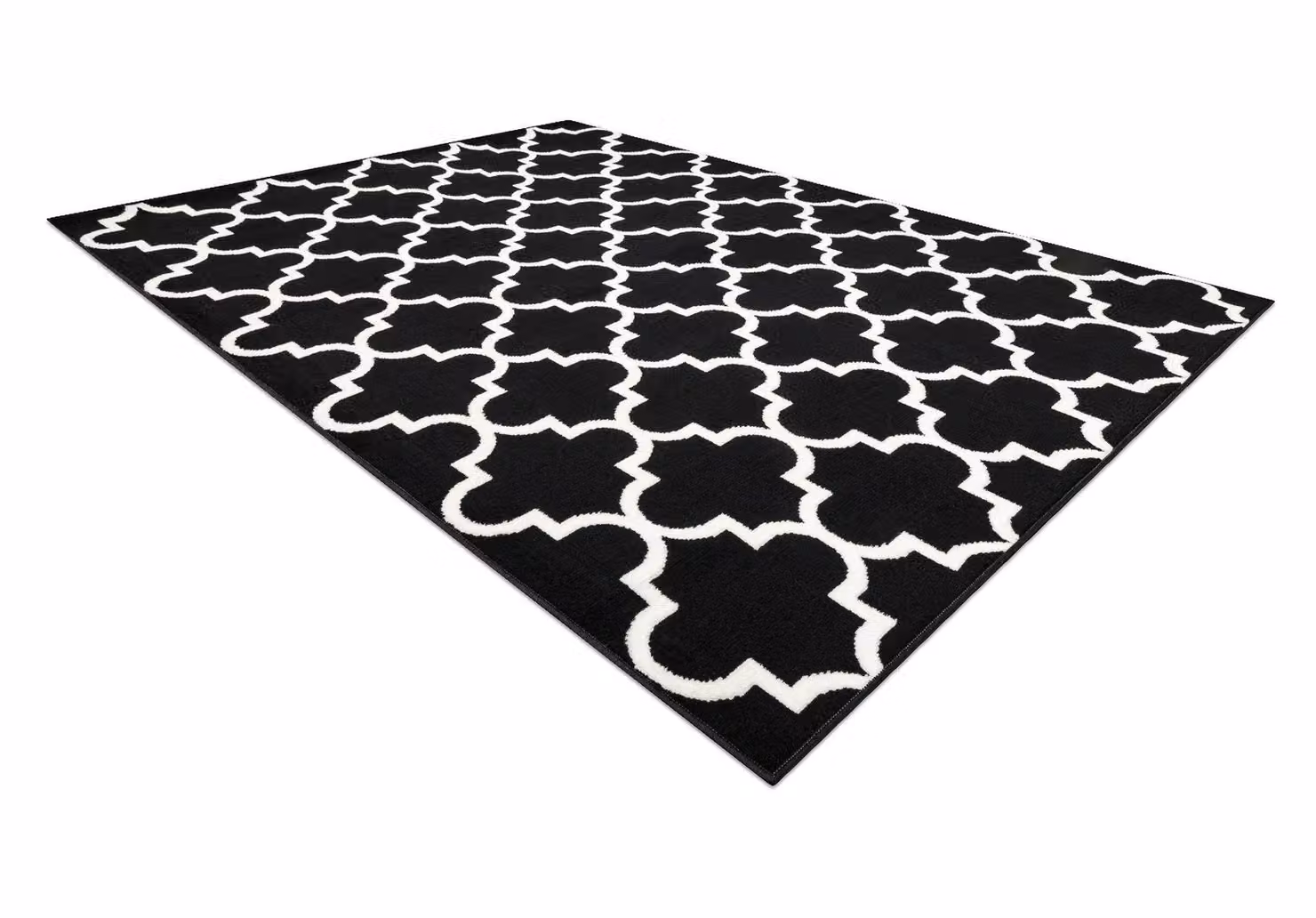 RugsX Morad Vintage Rectangular Rug in Black, W: 160 cm, L: 220 cm – 3
