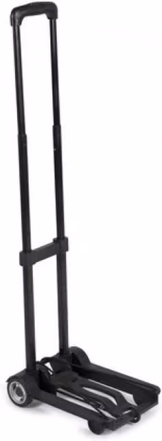 UMKY Foldable Heavy Duty Hand Truck Trolley, 40kg Capacity, Black