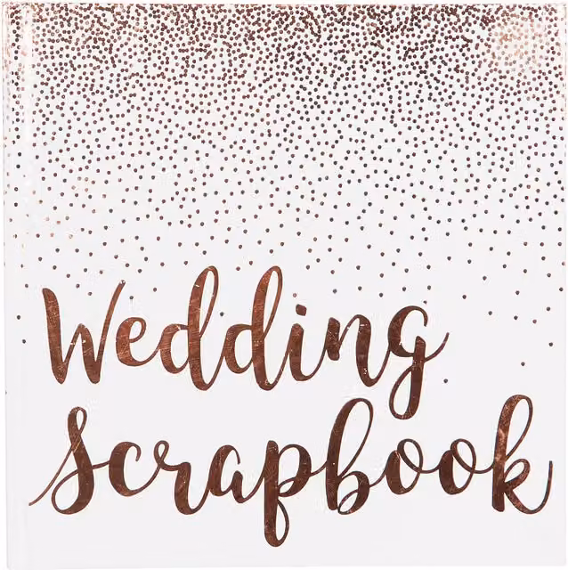 Art Studio Gold Paper Scrapbook