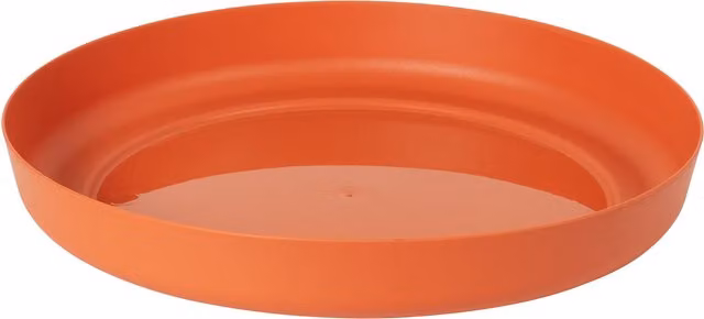 Clever Pots Round Pot Tray in Terracotta, Diameter: 38.5 cm