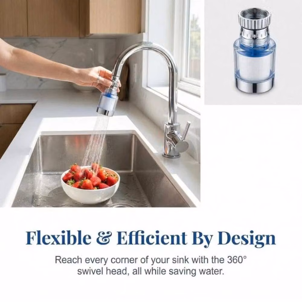 NESTLUNE Silver Hard Water Tap Filter – 3