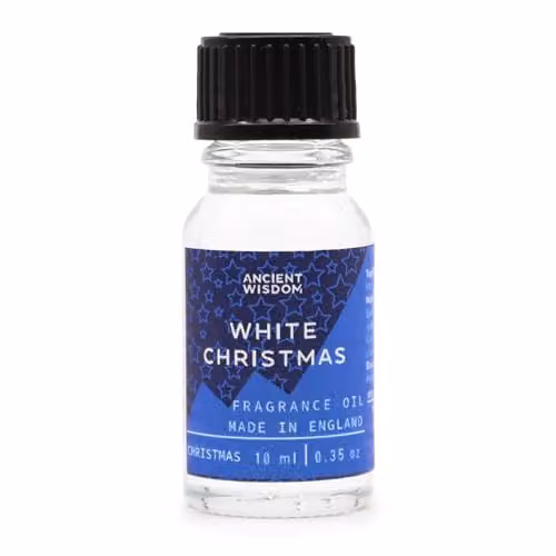 Ancient Wisdom White Christmas Fragrance Oil, 10ml, Transparent – 1
