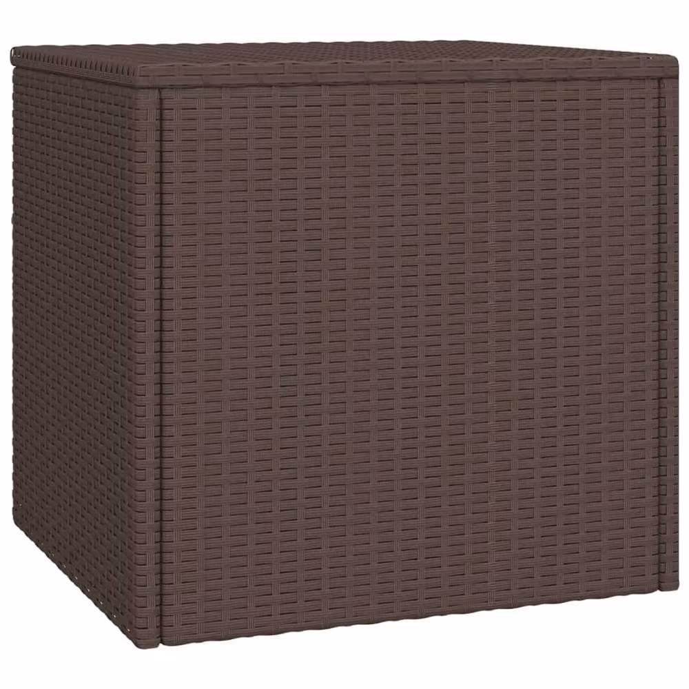 Berkfield Home Set of 3 Brown Poly Rattan Garden Side Tables – 3