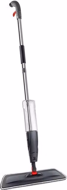 SPETLEK Grey Microfibre Spray Mop with 700ml Capacity
