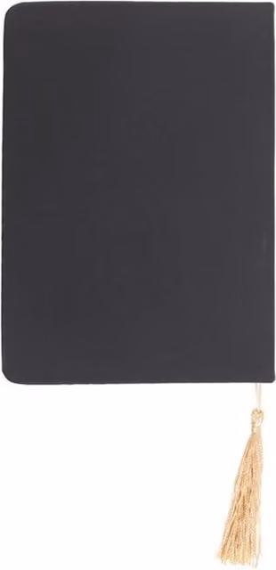 KDMK Mystic Raven Book of Spells A5 Lined Hardcover Notebook in Black