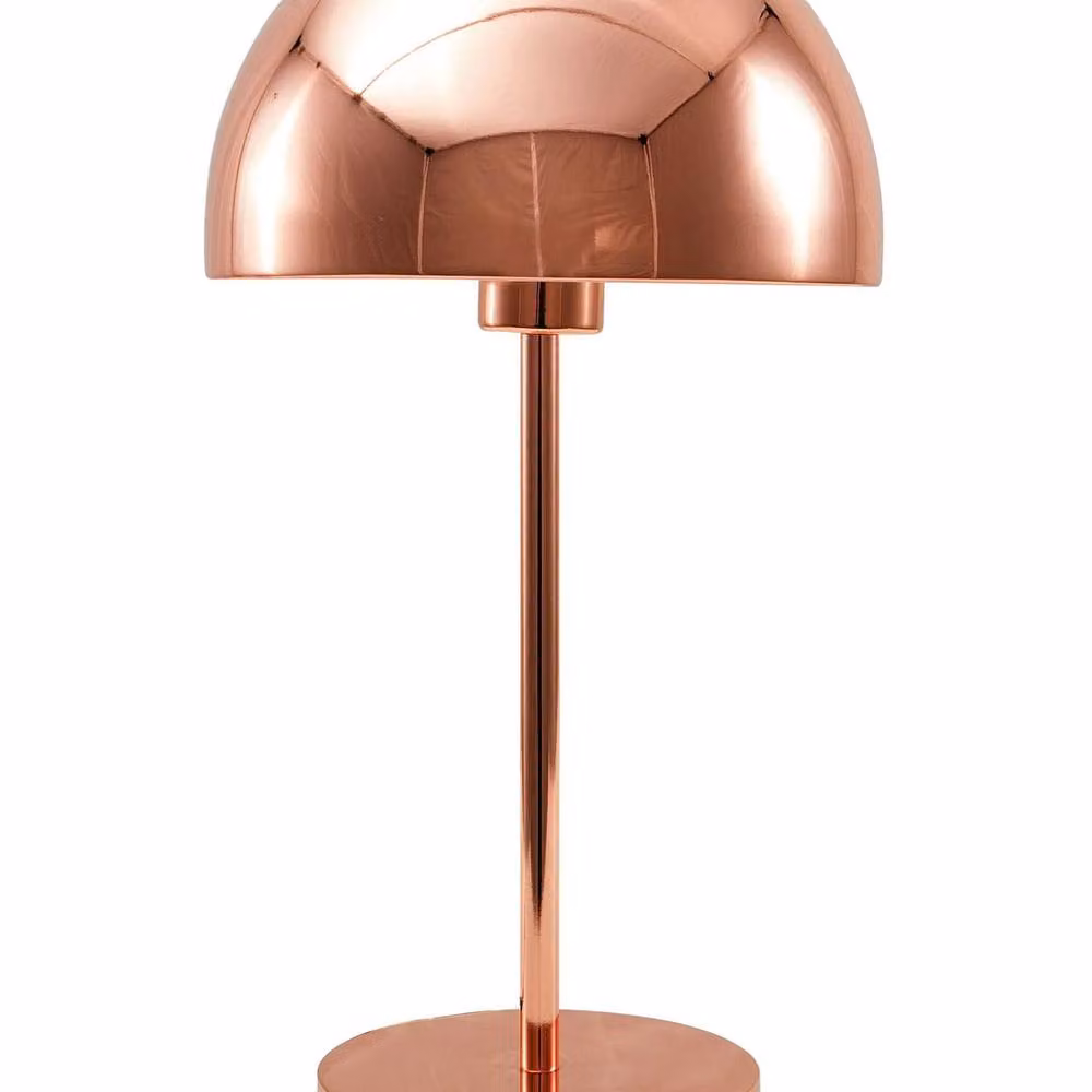 Wyld and Coco Industrial Copper Dome Metal Table Lamp – 2