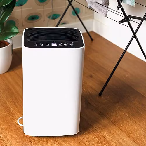 TCP Smart 12L Wi-Fi Dehumidifier with App Control and Continuous Drain, White – 5