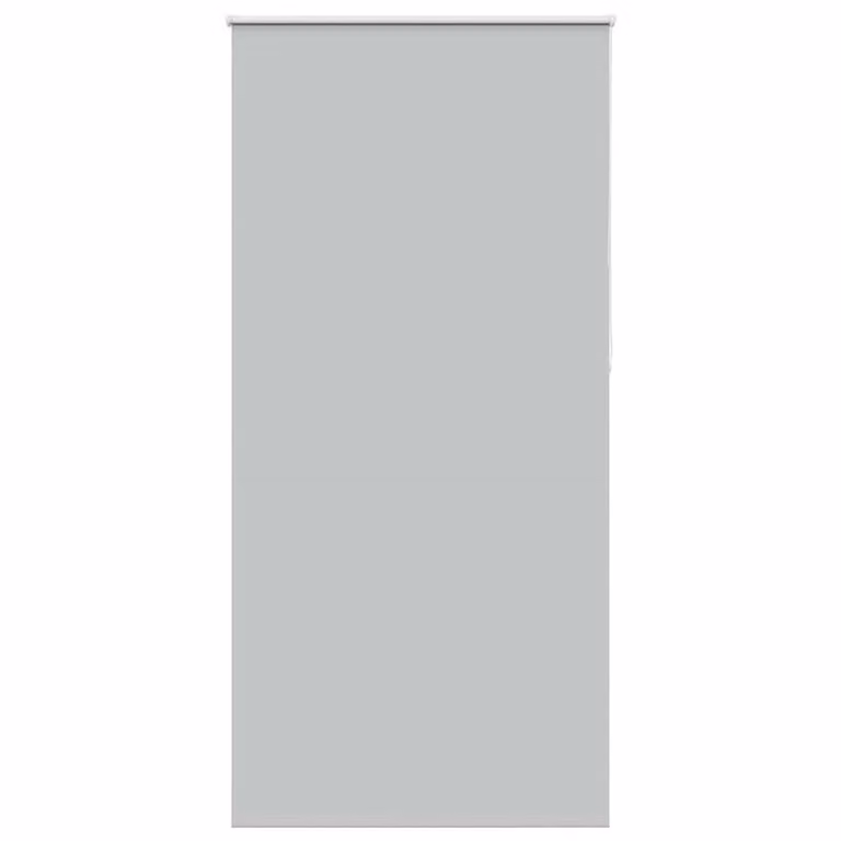 Berkfield Home Grey Blackout Roller Blind with Thermal Insulation, W: 165 cm, H: 130 cm