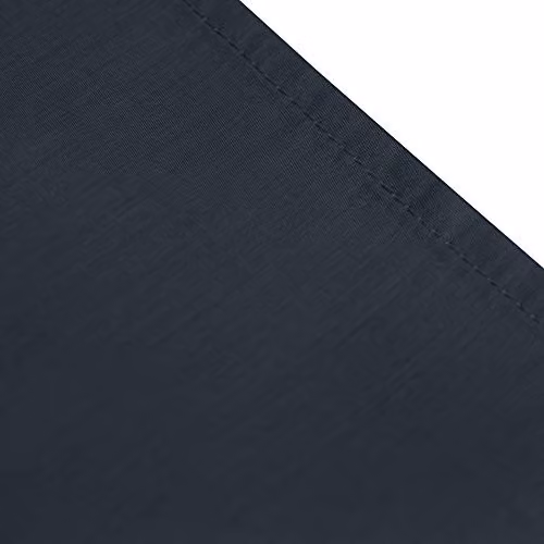 J Rosenthal & Son Serene Navy Blue Microfibre Fitted Bed Sheet, Super King, W/D/H: 200 x 180 x 32 cm