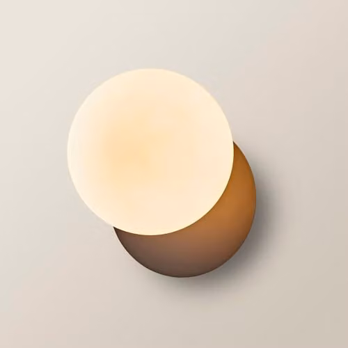 ValueLights Darla Pair of Navy Blue Frosted Glass Globe Bathroom Wall Lights with Bulbs – 2