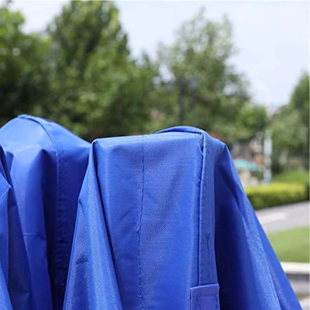 NESTLUNE Blue Polyester Garden BBQ Gazebo Top Cover Roof