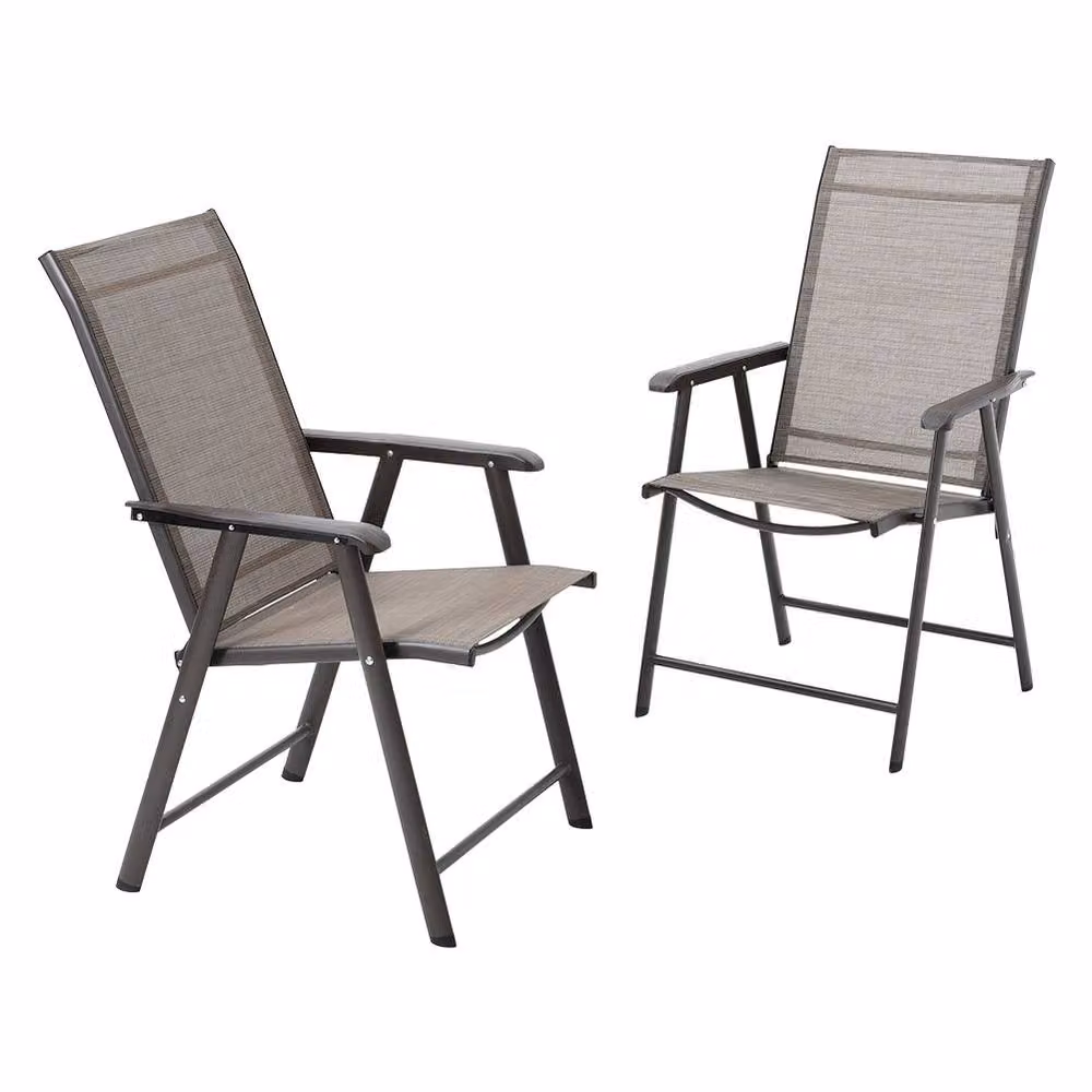 Living and Home Alexsia 2 Seater Dining Bistro Set in Brown Polyrattan with Glass Top – 4