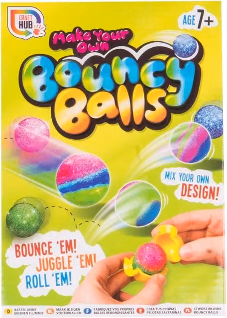 Grafix Make Your Own Bouncy Balls Creative Kit in Multicolour
