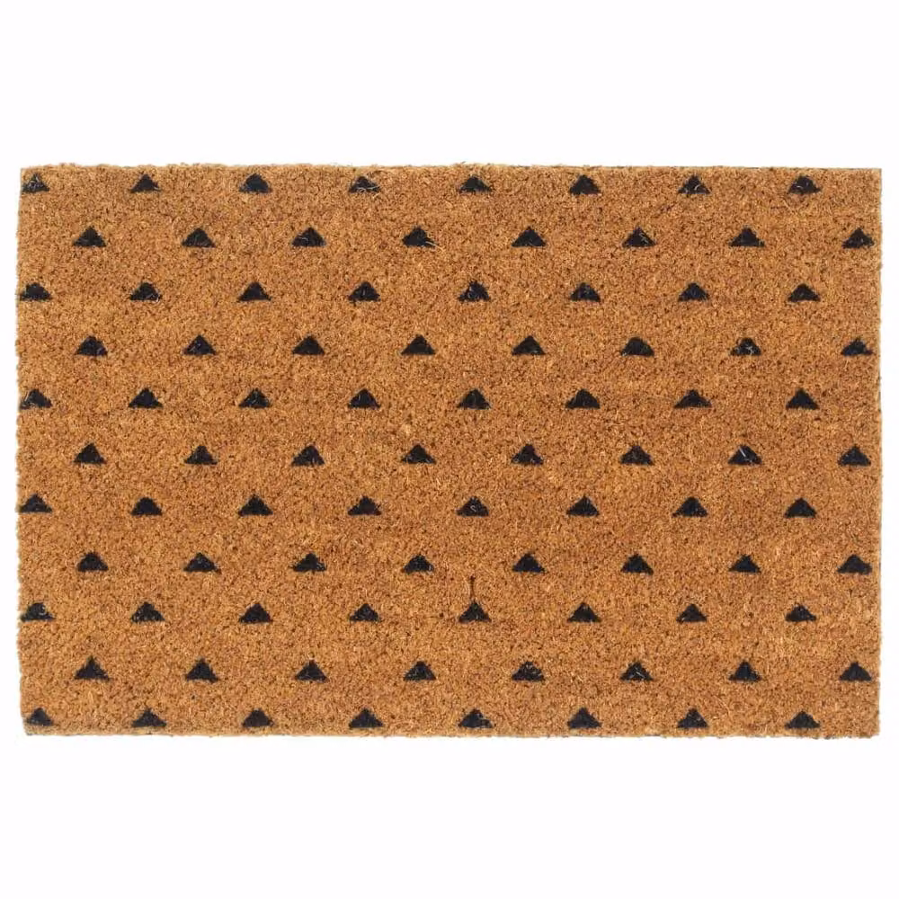Berkfield Home Durable Tufted Coir Door Mat, Beige/Sand/Brown, W: 60 cm, D: 40 cm – 2