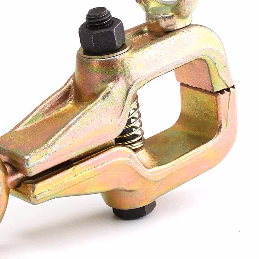 Kelvenix 5 Ton Self-Tightening Pull Clamp Frame in Gold, W: 520 mm, H: 10000 mm – 2