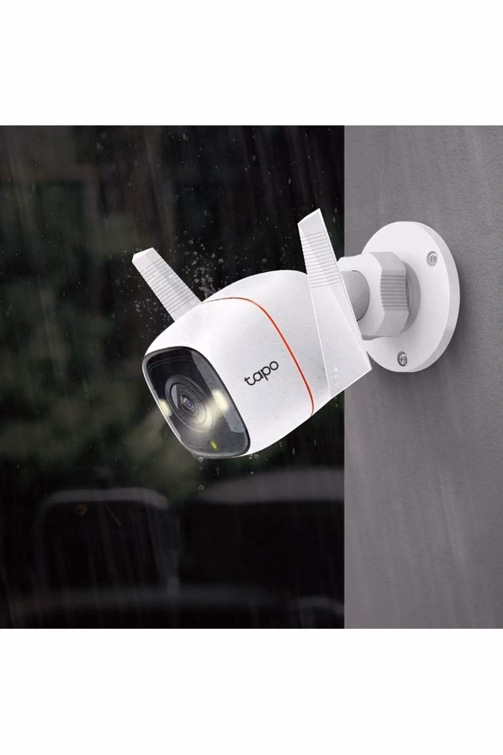 TP-Link Tapo Outdoor Wi-Fi Security Camera in White – 3