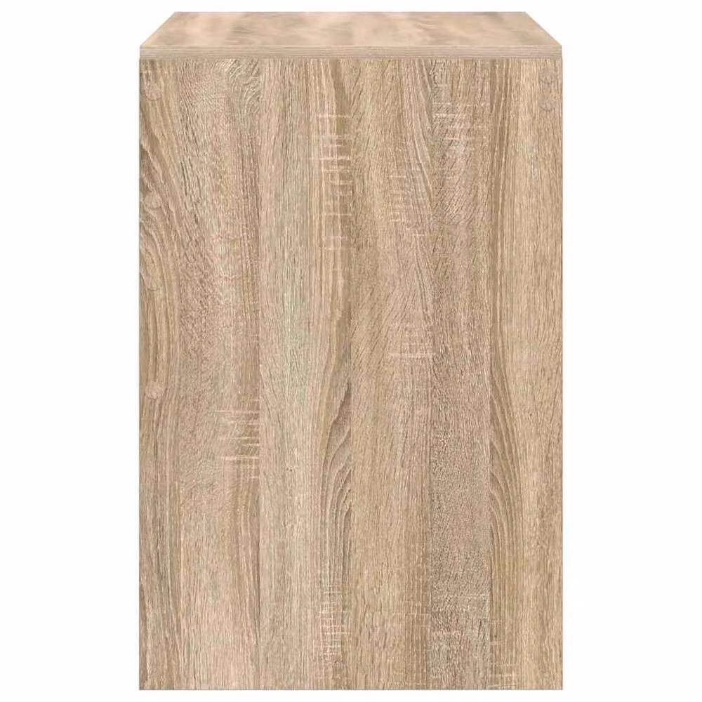 Berkfield Home Sonoma Oak Writing Desk in Natural Engineered Wood W/D/H: 80 x 50 x 76 cm – 4