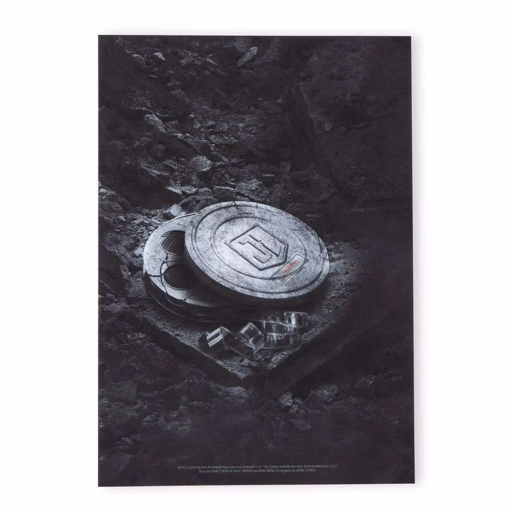 Justice League Snyder Cut Film Reels Multicolour Giclee Art Print on Paper, Size: A2 – 2