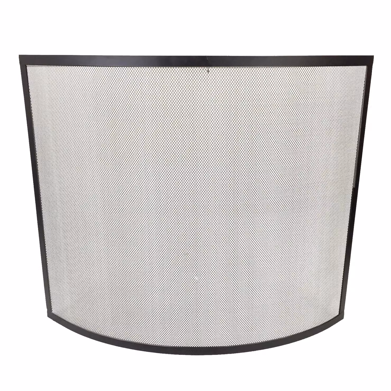 Simpa Haute Freestanding Curved Fire Guard in Black – 2