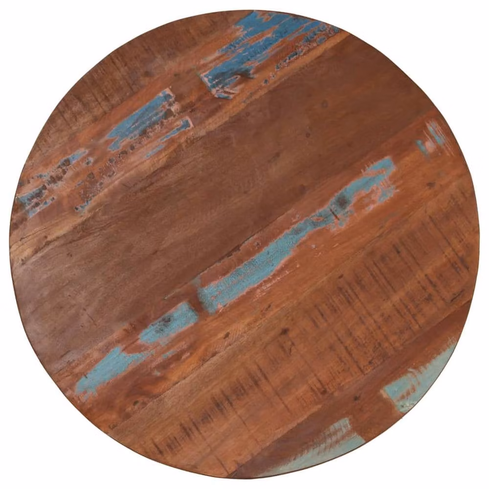 Berkfield Home Industrial Bar Table in Brown Solid Reclaimed Wood and Metal, W: 60 cm, H: 76-110 cm – 3