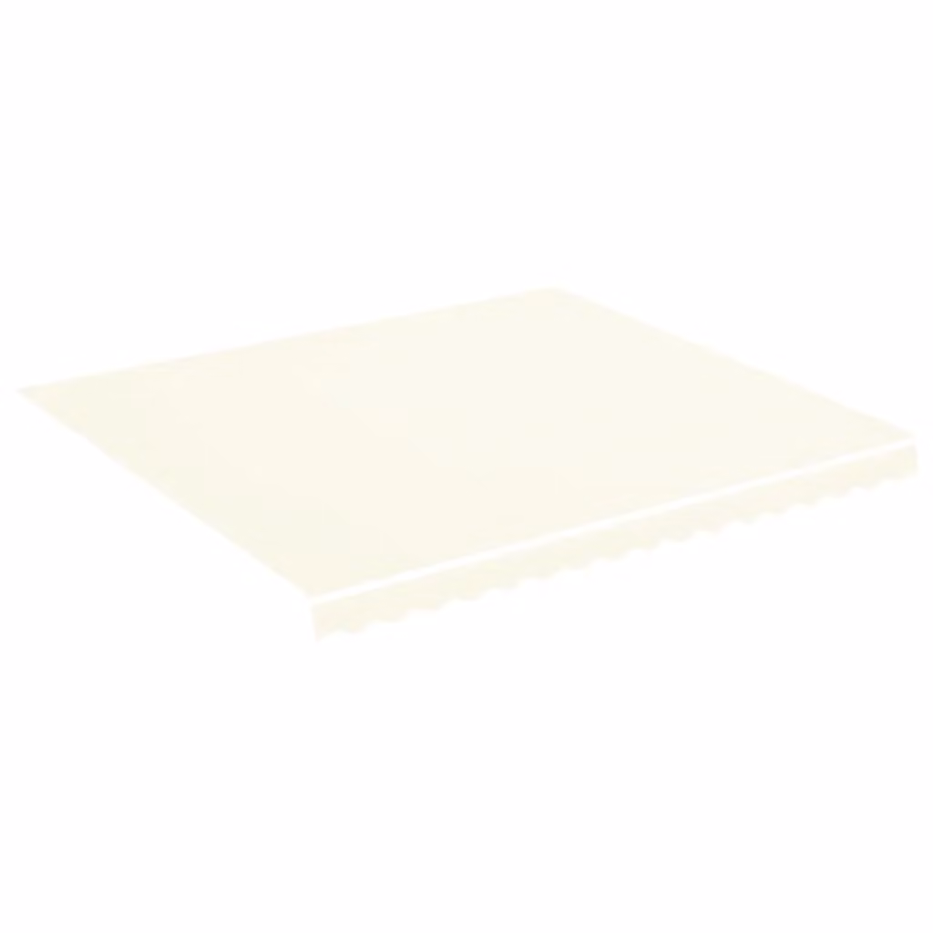 Berkfield Home Replacement Awning Fabric in Beige Polyester, W: 400 cm, D: 345 cm – 2