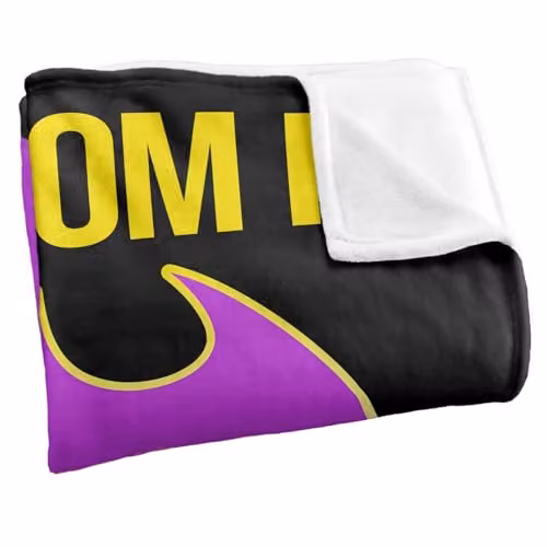 Warner Bros. Batgirl Brave As Batgirl Super Soft Silky Touch Fleece Throw Blanket, Multicolour, W: 152 cm, D: 127 cm – 2