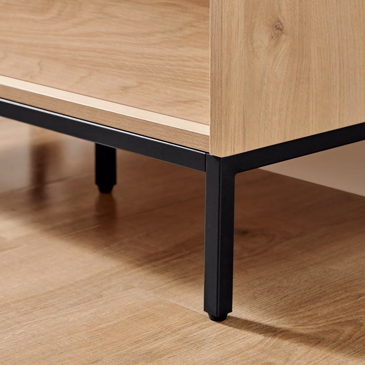 FurnitureboxUK Svit Wooden Chest of 4 Drawers in Light Oak Brown – 2