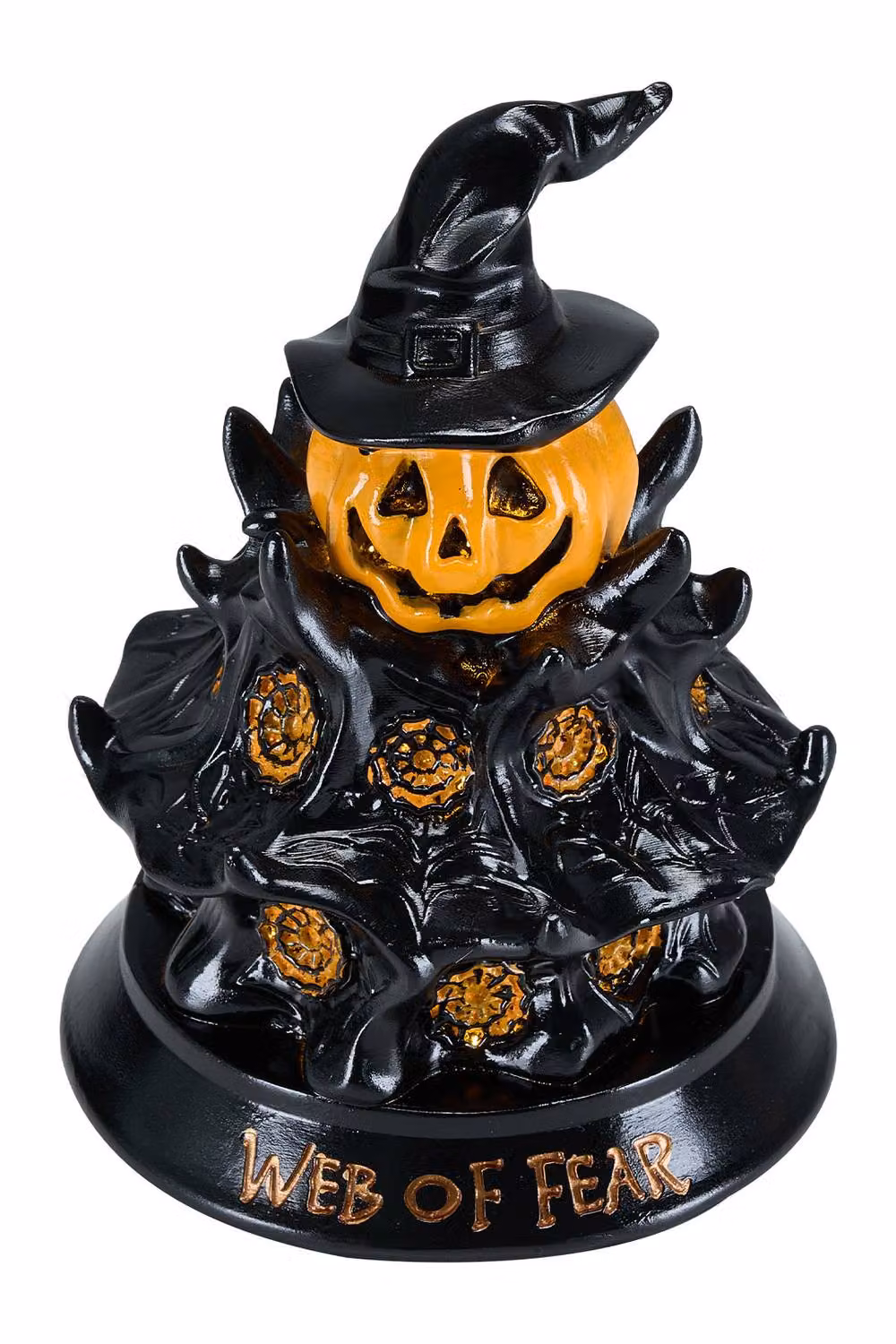 ExtraStar Halloween Pumpkin Witch Hat LED Night Light in Black – 2