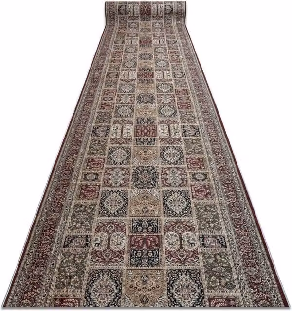 RugsX Lotus Oriental Floral Runner in Beige and Multicolour, W/D/H: 60 x 200 cm